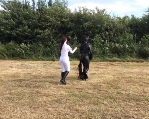 Vivienne L'Amour aka Vlproductionsuk OnlyFans - #PonyPlay #Handler #OutdoorFootage