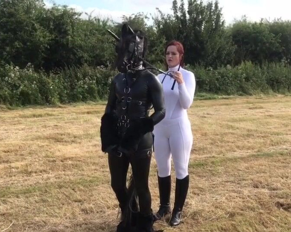 Vivienne L'Amour aka Vlproductionsuk OnlyFans - #PonyPlay #Handler #OutdoorFootage