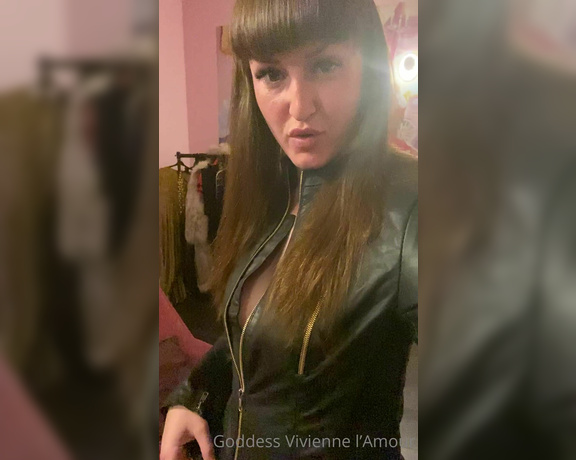 Vivienne L'Amour aka Vlproductionsuk OnlyFans - Leather!