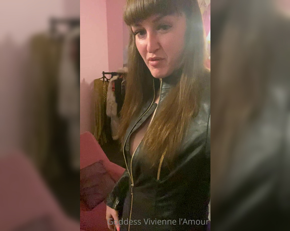 Vivienne L'Amour aka Vlproductionsuk OnlyFans - Leather!