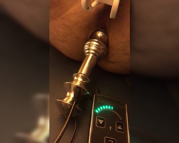 Vivienne L'Amour aka Vlproductionsuk OnlyFans - #Electrostim fun with @MEO electrics and cock pegs PULSATING PLEASUREMAX!