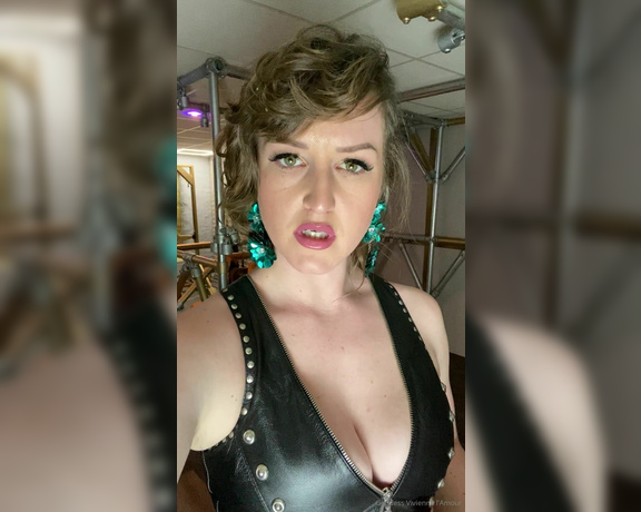 Vivienne L'Amour aka Vlproductionsuk OnlyFans - Task 13  Find something leather, and rub yourself on it, in My honour 7