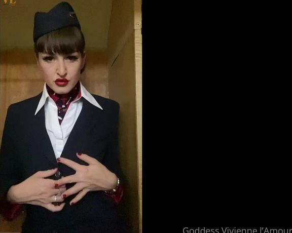 Vivienne L'Amour aka Vlproductionsuk OnlyFans - FUCKED BY THE AIR HOSTESS VIRTUAL SEX PLAY ALONG! You are a passenger on my plane and I like the l 3