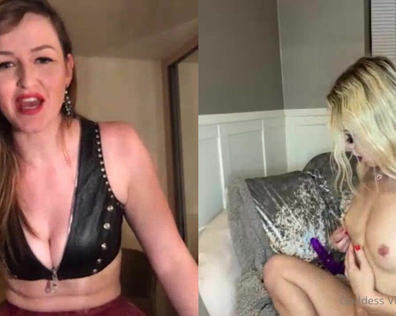 Vivienne L'Amour aka Vlproductionsuk OnlyFans - Who says girls cant have fun Even during lockdown, @suziebest  Queen Of Fucking Everything (QOFE)