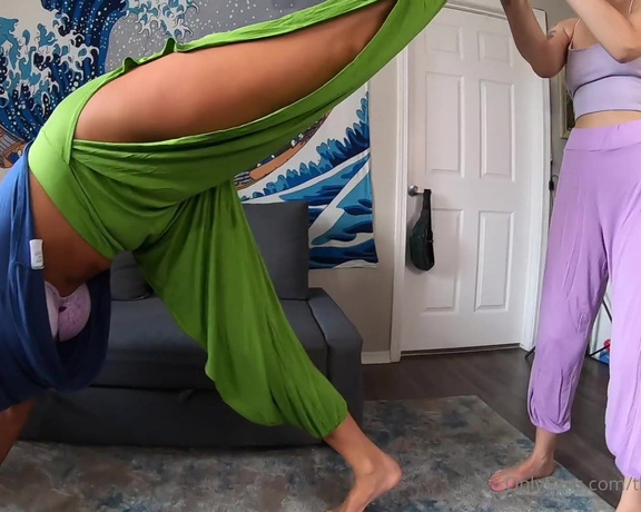 Mikayla Miles aka Themikaylamiles OnlyFans - Namaste Foot Yoga Worship #footworship #yoga #mikaylamiles #goddessfina