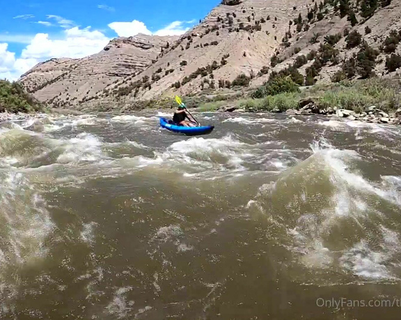 Mikayla Miles aka Themikaylamiles OnlyFans - Mikayla Braves The Rapids! #mikaylamiles #kayaking #rapids #adventuregiantess #goddess #milehighmika