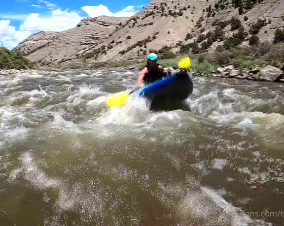 Mikayla Miles aka Themikaylamiles OnlyFans - Mikayla Braves The Rapids! #mikaylamiles #kayaking #rapids #adventuregiantess #goddess #milehighmika