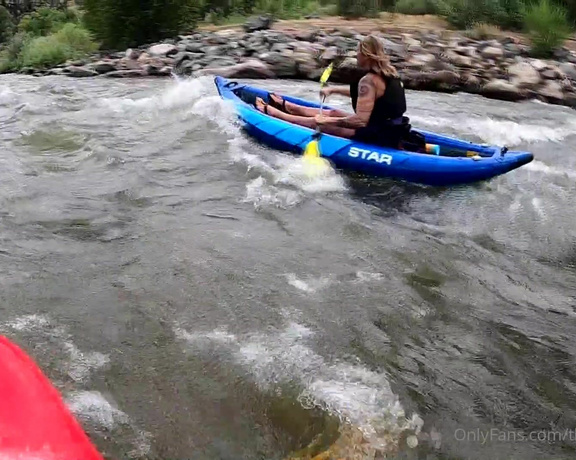 Mikayla Miles aka Themikaylamiles OnlyFans - Mikayla Braves The Rapids! #mikaylamiles #kayaking #rapids #adventuregiantess #goddess #milehighmika