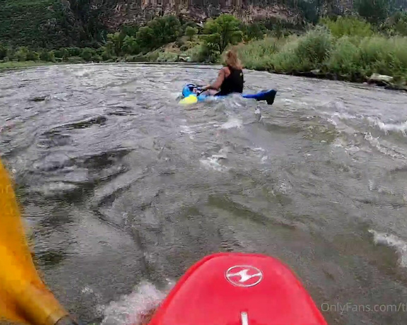 Mikayla Miles aka Themikaylamiles OnlyFans - Mikayla Braves The Rapids! #mikaylamiles #kayaking #rapids #adventuregiantess #goddess #milehighmika