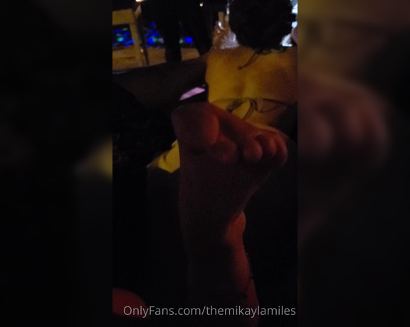 Mikayla Miles aka Themikaylamiles OnlyFans - Some fun at a Las Vegas Foot Night Party I cannot wait until these come back and we can have more