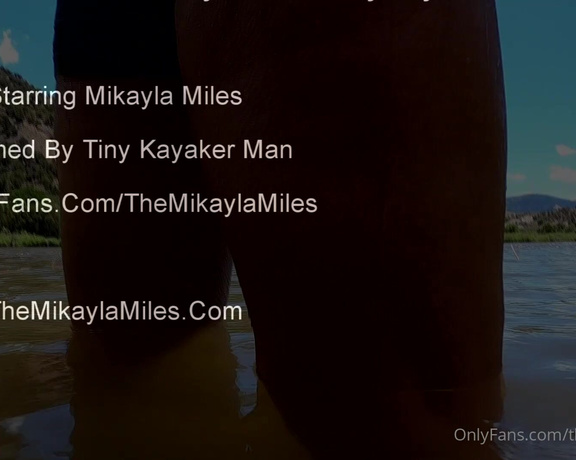 Mikayla Miles aka Themikaylamiles OnlyFans - BadASS #giantess #mikaylamiles finds a #tiny Kayaker Man and swallows him whole! #vore #shortclip #g