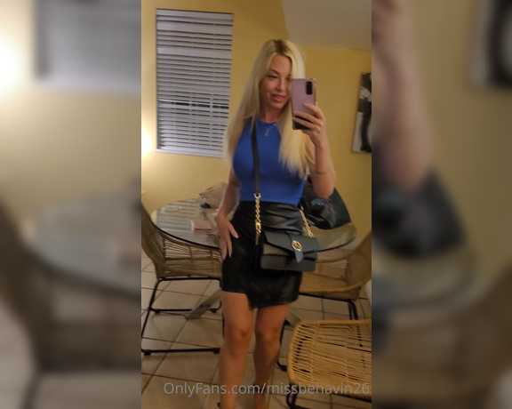 Missbehavin26 aka Missbehavin26 OnlyFans - Dinner outfit in Miami !!!