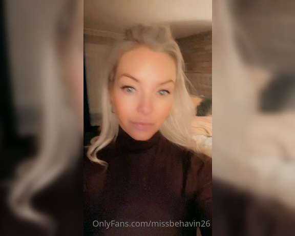 Missbehavin26 aka Missbehavin26 OnlyFans - Monday thanksgiving update