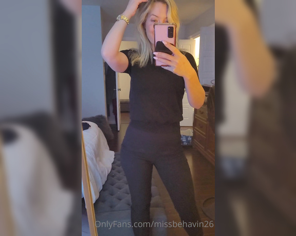 Missbehavin26 aka Missbehavin26 OnlyFans - Black on black on blonde