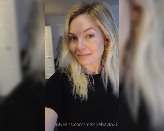 Missbehavin26 aka Missbehavin26 OnlyFans - Black on black on blonde