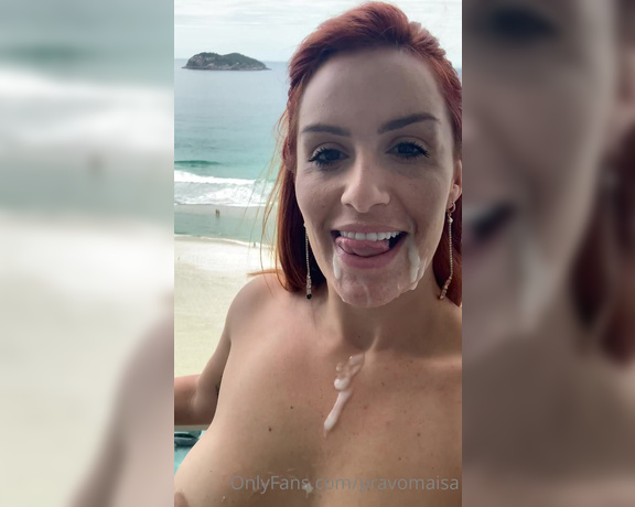 Maisa Pravo aka Mpwebmodel OnlyFans - Ele perguntou se podia gozar na boca Eu disse que sim s no sabia que viria tanto 2