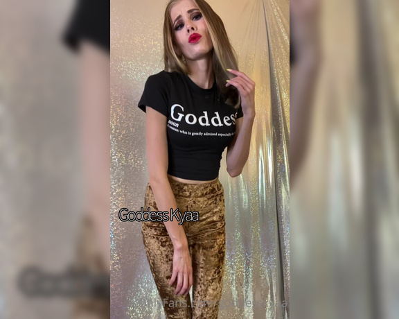 Goddess Kyaa aka Goddesskyaa OnlyFans - Daily affirmations to begin your week the right way! Follow along and repeat after me…