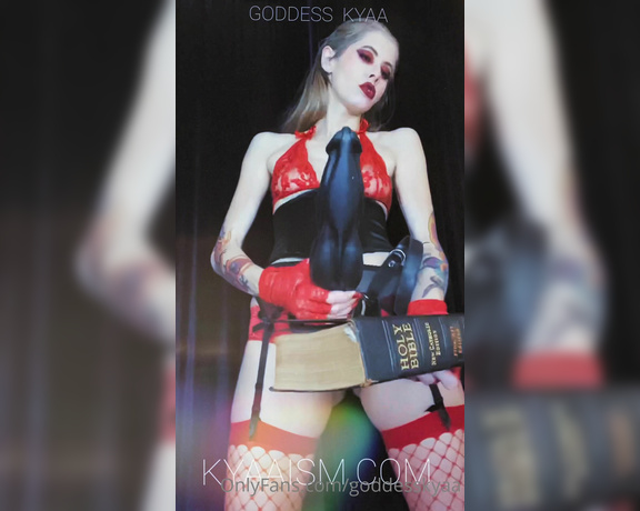 Goddess Kyaa aka Goddesskyaa OnlyFans - Bonus blasphemy!! Watch this on a loop & pray to the one true Goddess… Goddess Kyaa, the master eve