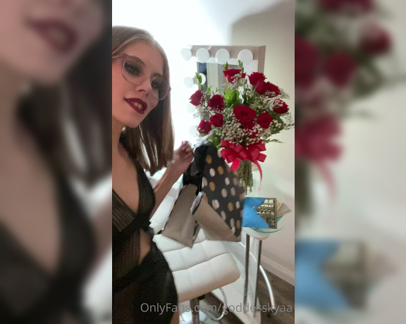 Goddess Kyaa aka Goddesskyaa OnlyFans - The proper way to greet the Goddess you worship, with roses, cash & a load of high quality kinky t 1