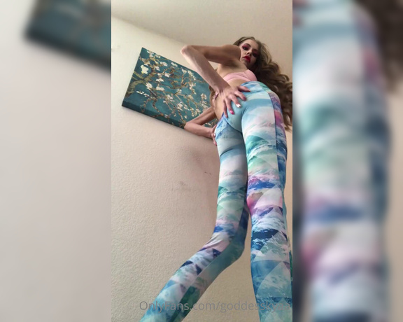 Goddess Kyaa aka Goddesskyaa OnlyFans - Do you like my tight leggings