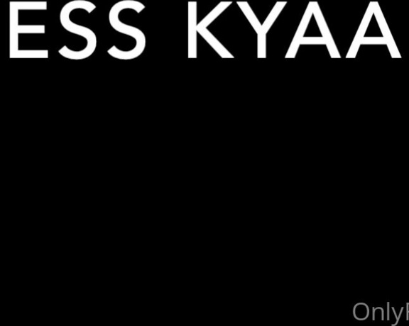Goddess Kyaa aka Goddesskyaa OnlyFans - Just a little tease tonight, in sensual lingerie Just enough to inspire another gooning session