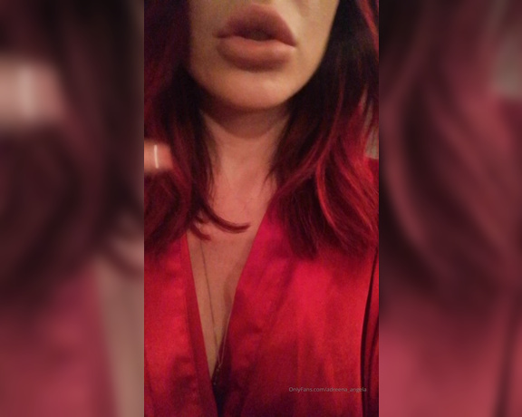 Adreena Angela aka Adreena_angela OnlyFans - Making late night videos for My Dibbler Hes good to me, so Im good to him