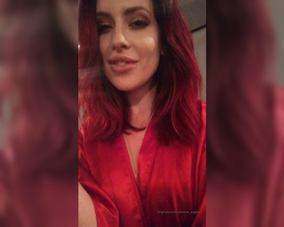 Adreena Angela aka Adreena_angela OnlyFans - Making late night videos for My Dibbler Hes good to me, so Im good to him