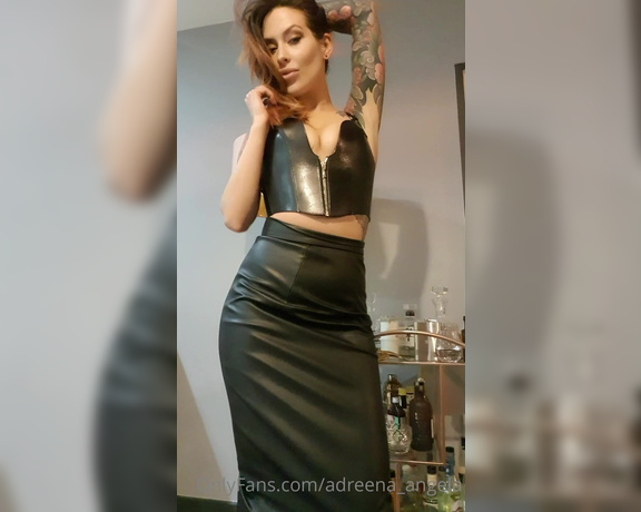 Adreena Angela aka Adreena_angela OnlyFans - Leather lovers, where ya