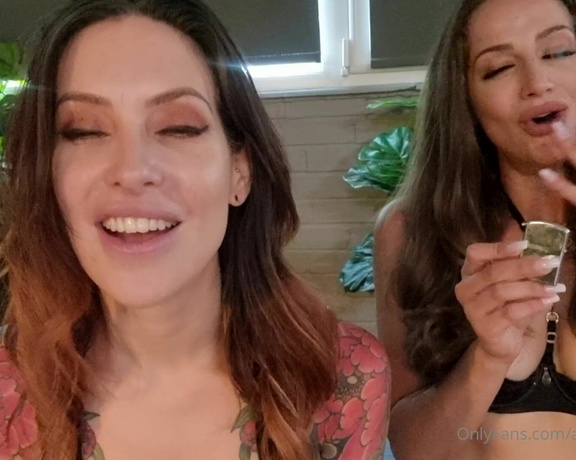 Adreena Angela aka Adreena_angela OnlyFans - A custom clip request teasing you into a smoking habit ) With @bellethedomme