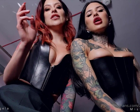 Adreena Angela aka Adreena_angela OnlyFans - What youve been waiting for Be Our Ashtray, featuring @mistress mika Latex ASMR to come tomorrow