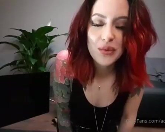 Adreena Angela aka Adreena_angela OnlyFans - More spit clips for you spit sluts!