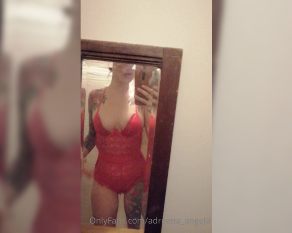 Adreena Angela aka Adreena_angela OnlyFans - Trying on my housemates lingerie Sharing is caring and all that