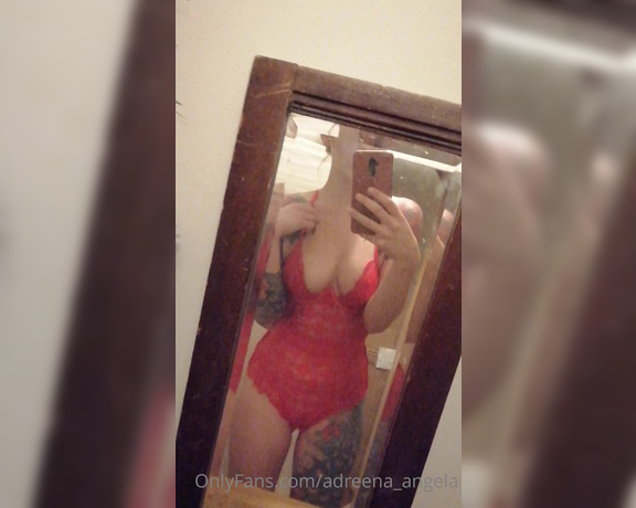 Adreena Angela aka Adreena_angela OnlyFans - Trying on my housemates lingerie Sharing is caring and all that