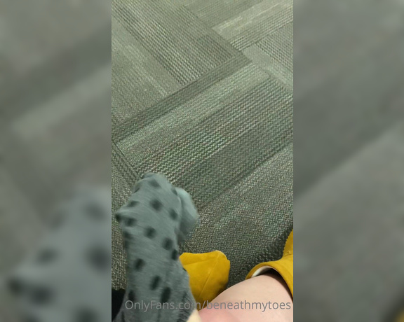 Beneathmytoes aka Beneathmytoes OnlyFans - Got caught! Haha This video is for all the sock lint fans out there Ok, I’m not sure that anyone