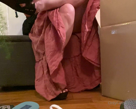 Beneathmytoes aka Beneathmytoes OnlyFans - Part Two  Shoe unpack More sandals and heels Boots also that I didn’t try on cause it’s hot as fuc