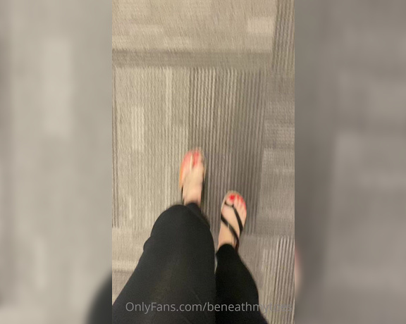 Beneathmytoes aka Beneathmytoes OnlyFans - It’s a holiday in Canada for everyone but me so I put on some cute shoes and I’ll do my best (Sa 11