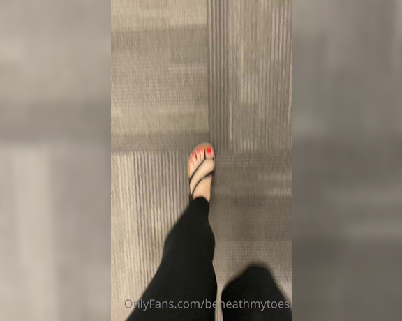 Beneathmytoes aka Beneathmytoes OnlyFans - It’s a holiday in Canada for everyone but me so I put on some cute shoes and I’ll do my best (Sa 11