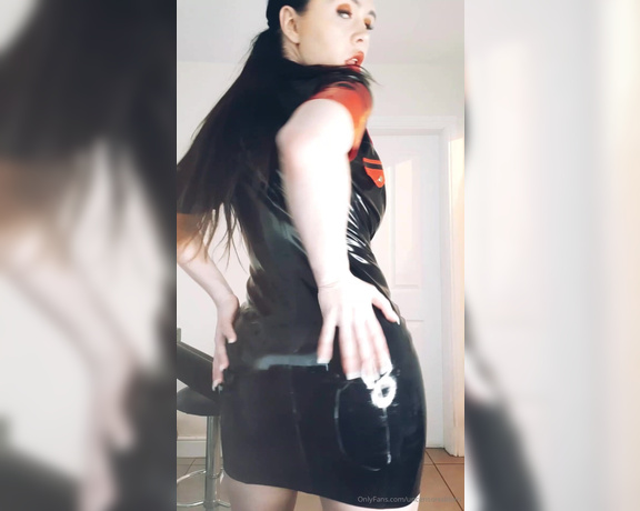 Obey Angelina aka Uncensoreddom OnlyFans - Police full Latex Tease