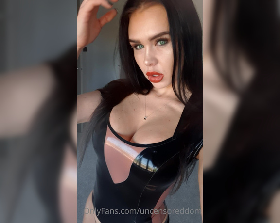 Obey Angelina aka Uncensoreddom OnlyFans - Latex Tease