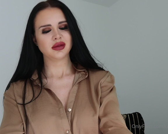 Obey Angelina aka Uncensoreddom OnlyFans - YOUR B1TCH BOSS’ COCK CAMPAIGN VID (12 mins) you come see me in my meeting room and see my cock