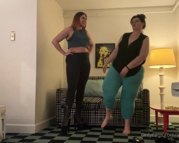 Amazonamanda OnlyFans - #Measuring Amazonsone of the last videos #TallGoddessGia and I did together before the shut down