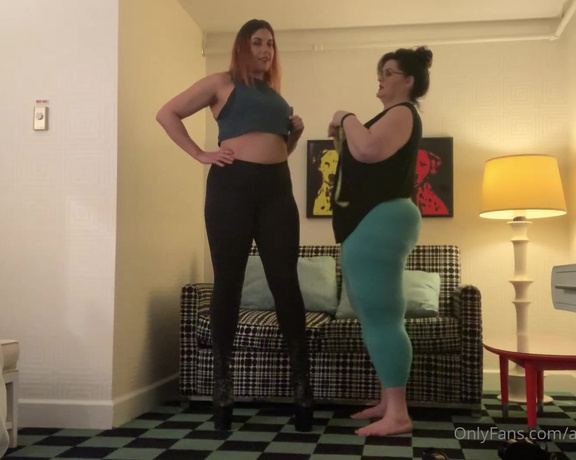 Amazonamanda OnlyFans - #Measuring Amazonsone of the last videos #TallGoddessGia and I did together before the shut down