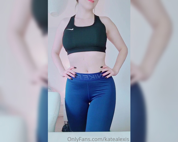 Goddess Kate aka Katealexis OnlyFans - Wishlist show off Love my new Nike training leggings, thank you pet 1