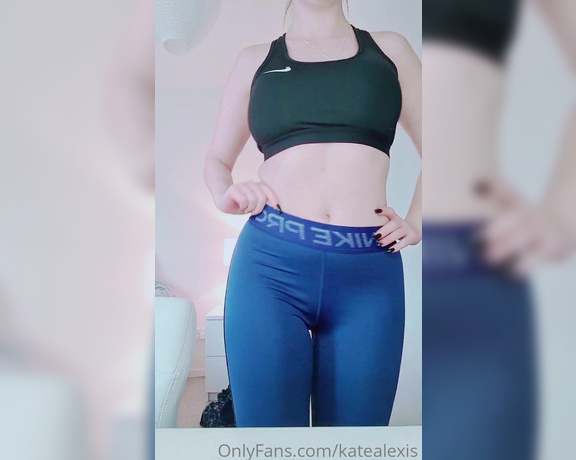 Goddess Kate aka Katealexis OnlyFans - Wishlist show off Love my new Nike training leggings, thank you pet 1