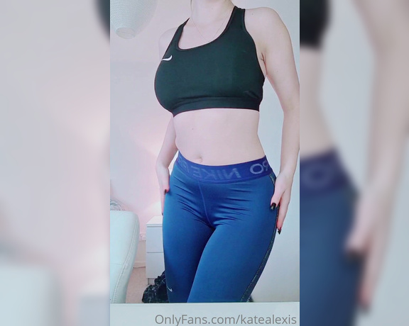 Goddess Kate aka Katealexis OnlyFans - Wishlist show off Love my new Nike training leggings, thank you pet 1