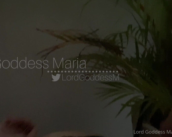 Lord Goddess Maria aka Lordmaria OnlyFans - Why do they complain so much