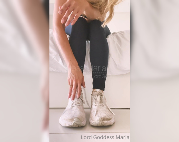 Lord Goddess Maria aka Lordmaria OnlyFans - Where are My foot fanatics at Do you love sweaty feet What would you do to get the opportunity to