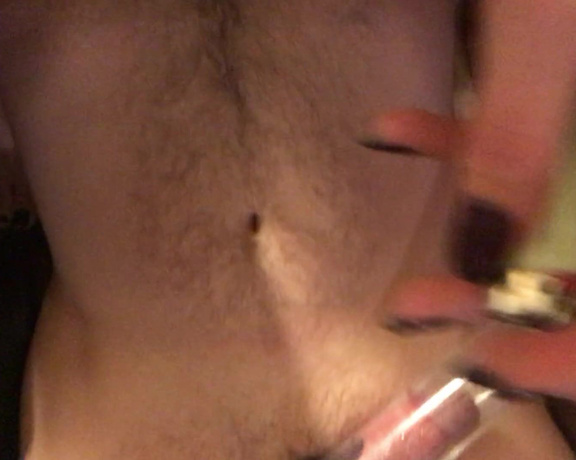 Miss Adah Vonn aka Topdomme OnlyFans - VID pumping up My man toy while I sit on his face ~