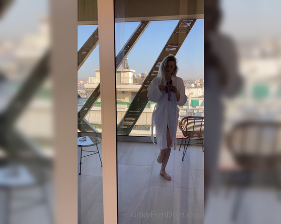 Miss Adah Vonn aka Topdomme OnlyFans - Video Good morning from Athens! I literally just took this on my hotel balcony The Parthenon is