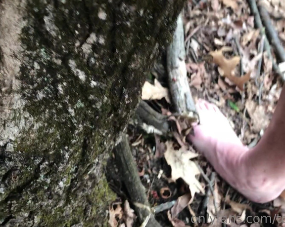 Miss Adah Vonn aka Topdomme OnlyFans - Vid Out in the woods Checking My slave’s chastity cage between beatings with my crop ~
